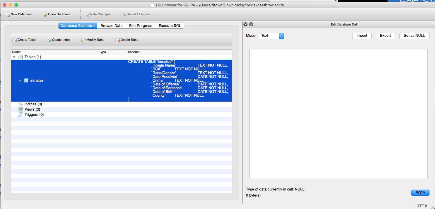 db browser for sqlite file types